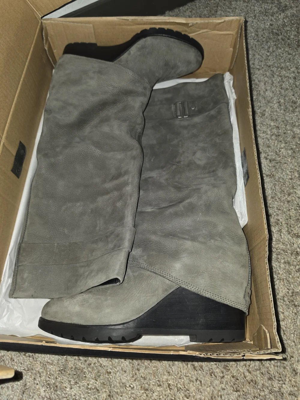 Sorel After Hours Tall Boot in Quarry